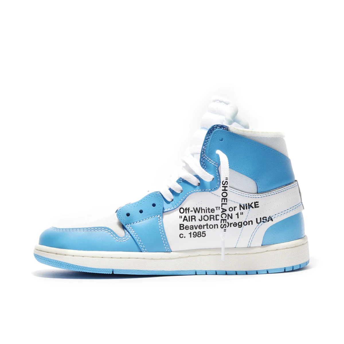 Air Jordan 1 Retro High Off White University Blue - Image 2