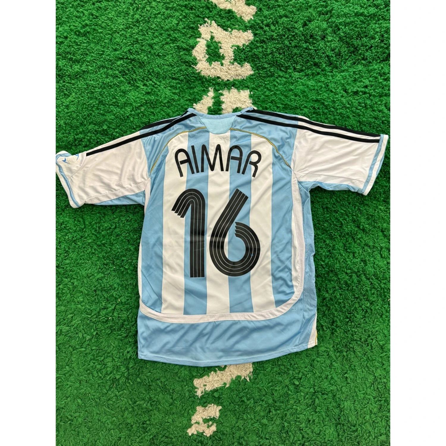 Argentina Home Shirt 2006-2007 M 8/10 - Image 2