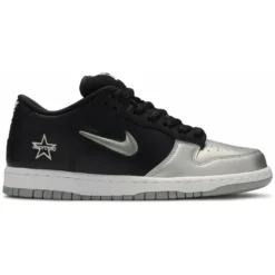 Nike SB Dunk Low Supreme Jewel Swoosh Silver
