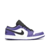Jordan 1 Low Court Purple White