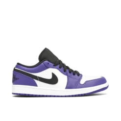Jordan 1 Low Court Purple White