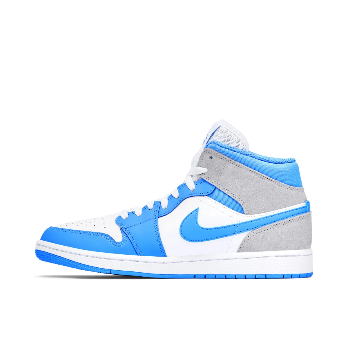 Jordan 1 Mid University Blue Grey - Image 2