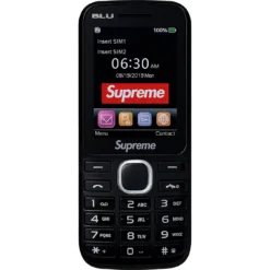 Supreme Blu Burner Phone - Black