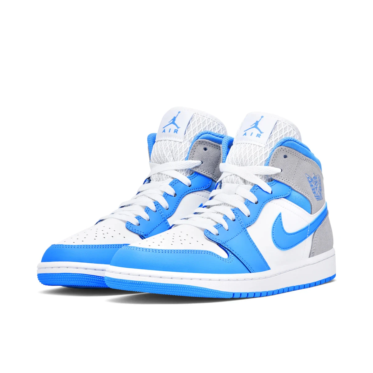 Jordan 1 Mid University Blue Grey - Image 4