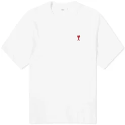 Ami Paris Ami De Coeur T-Shirt White