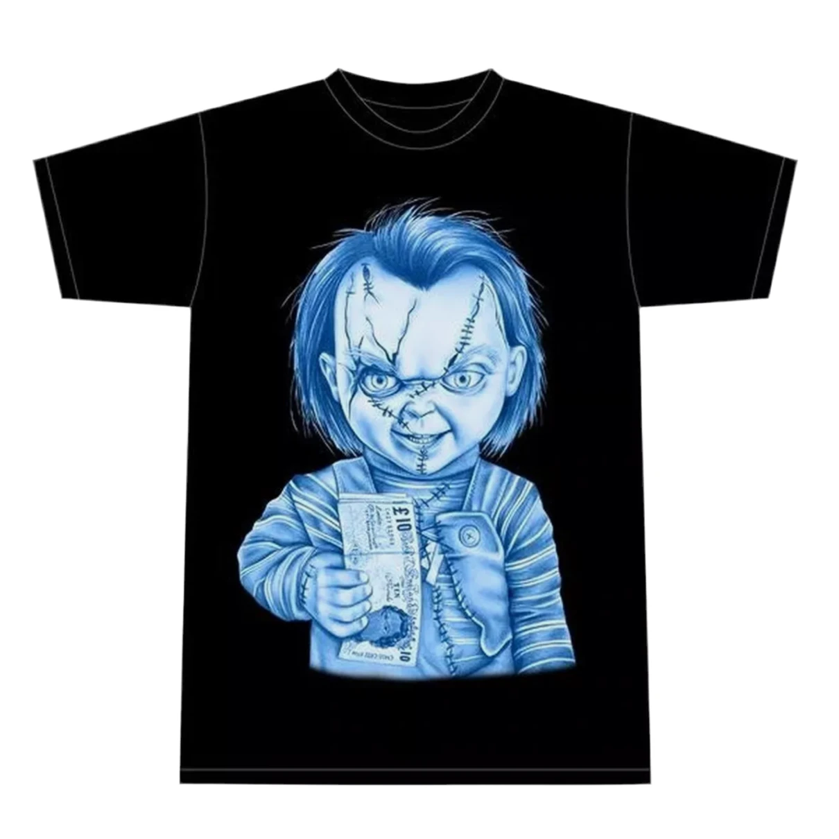 Corteiz Chucky Tee Black