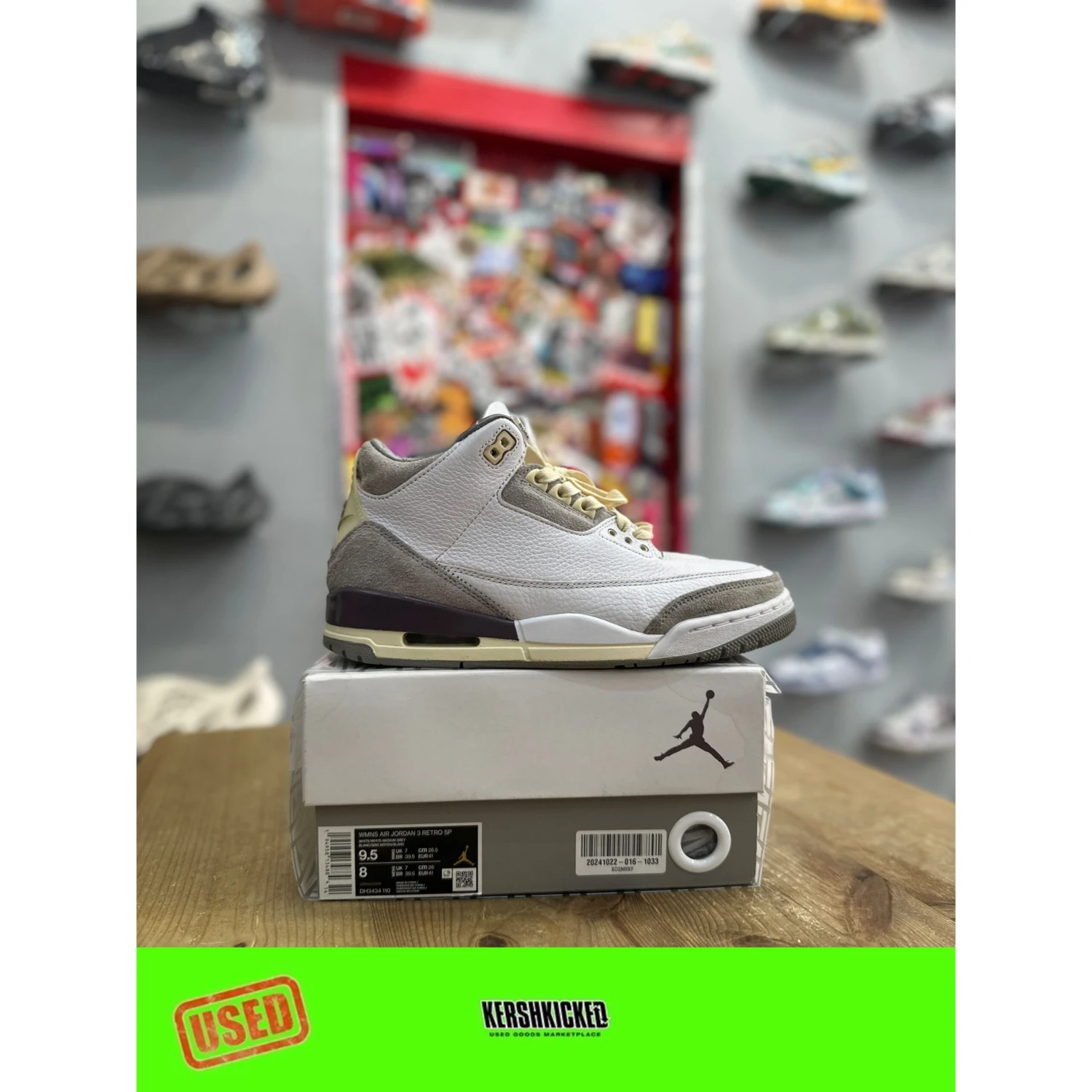 Jordan 3 Retro SP A Ma Maniére (Women's) UK 7