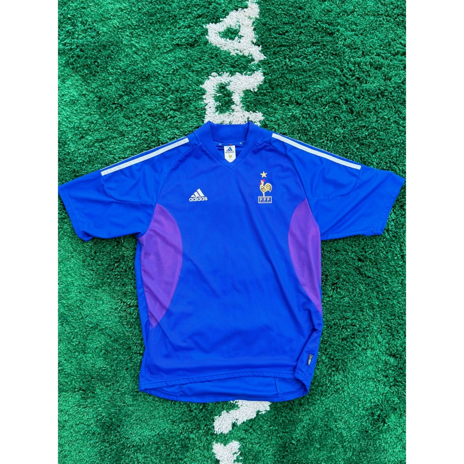 France Home Shirt 2002-2004 Trezeguet #20 L