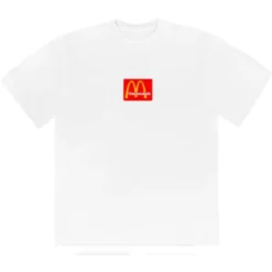 Travis Scott X McDonald's Sesame T-Shirt White