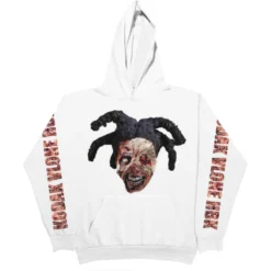 Kodak Black X Vlone Zombie Hoodie White