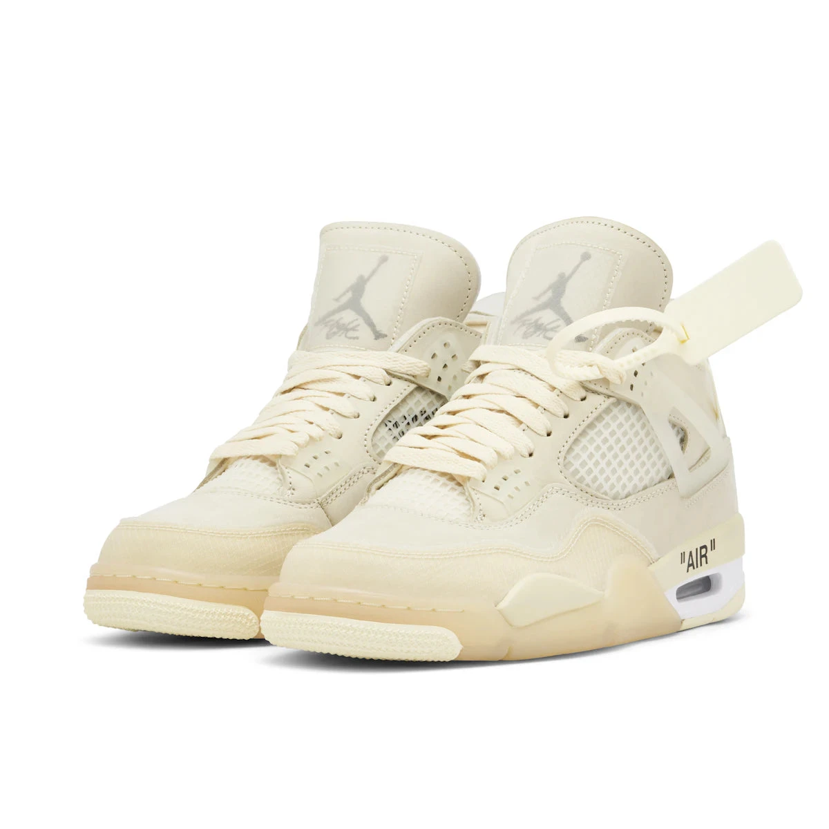 Jordan 4 Retro Off-White Sail (W) - Image 4