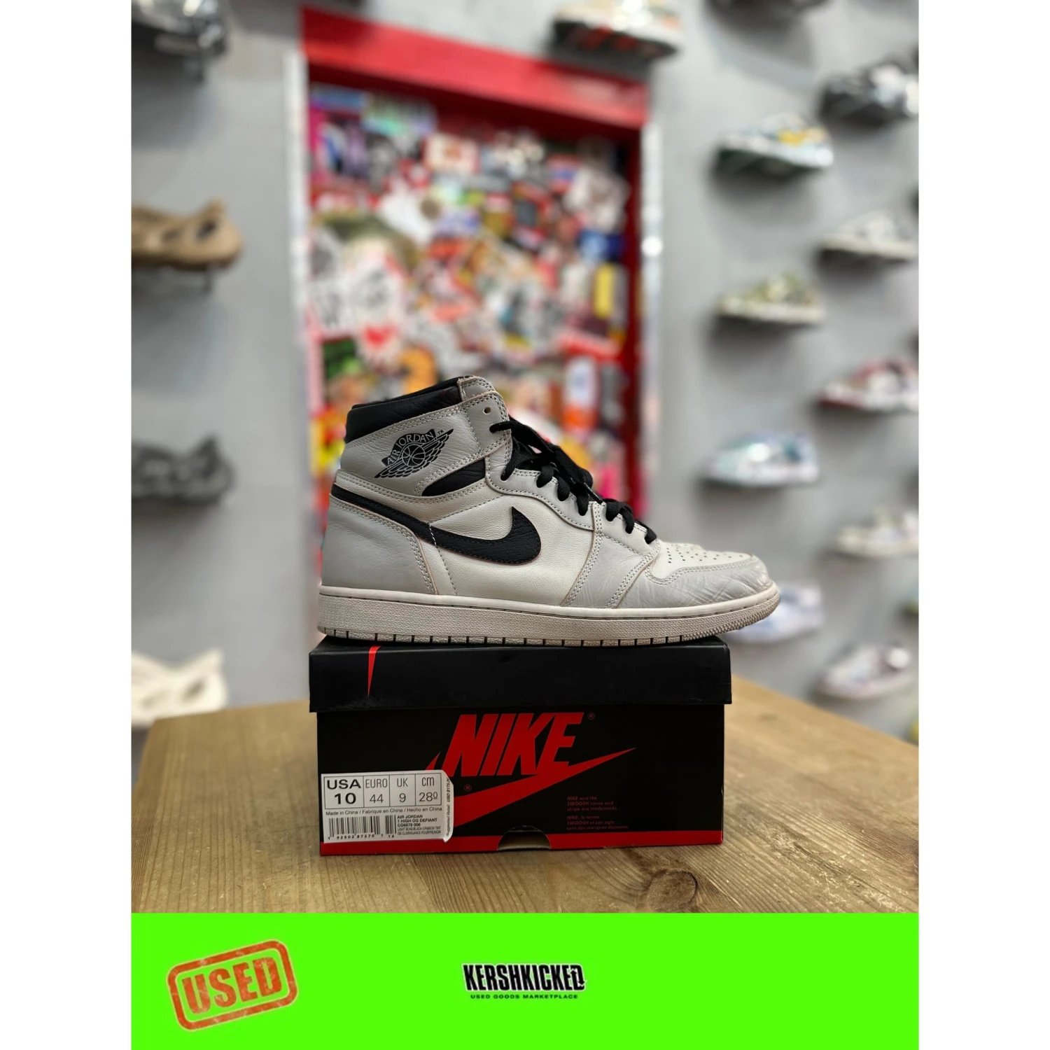 Jordan 1 Retro High OG Defiant SB NYC To Paris UK 9