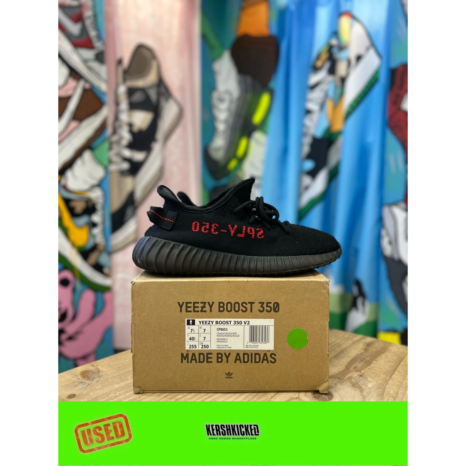 Yeezy 350 BredUK7