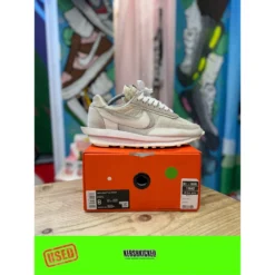 Nike Sacai LDWaffle Nylon White UK7