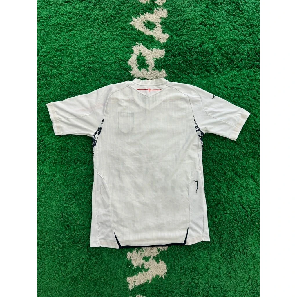 England Home Shirt 2007-2009 S 8/10 - Image 2