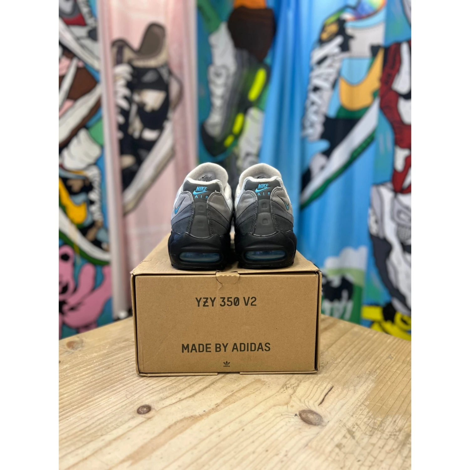 Nike Air Max 95 Baltic Blue UK8 - Image 4