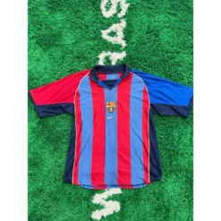 Barcelona Home Shirt 2001-2002 Guardiola #4 XL