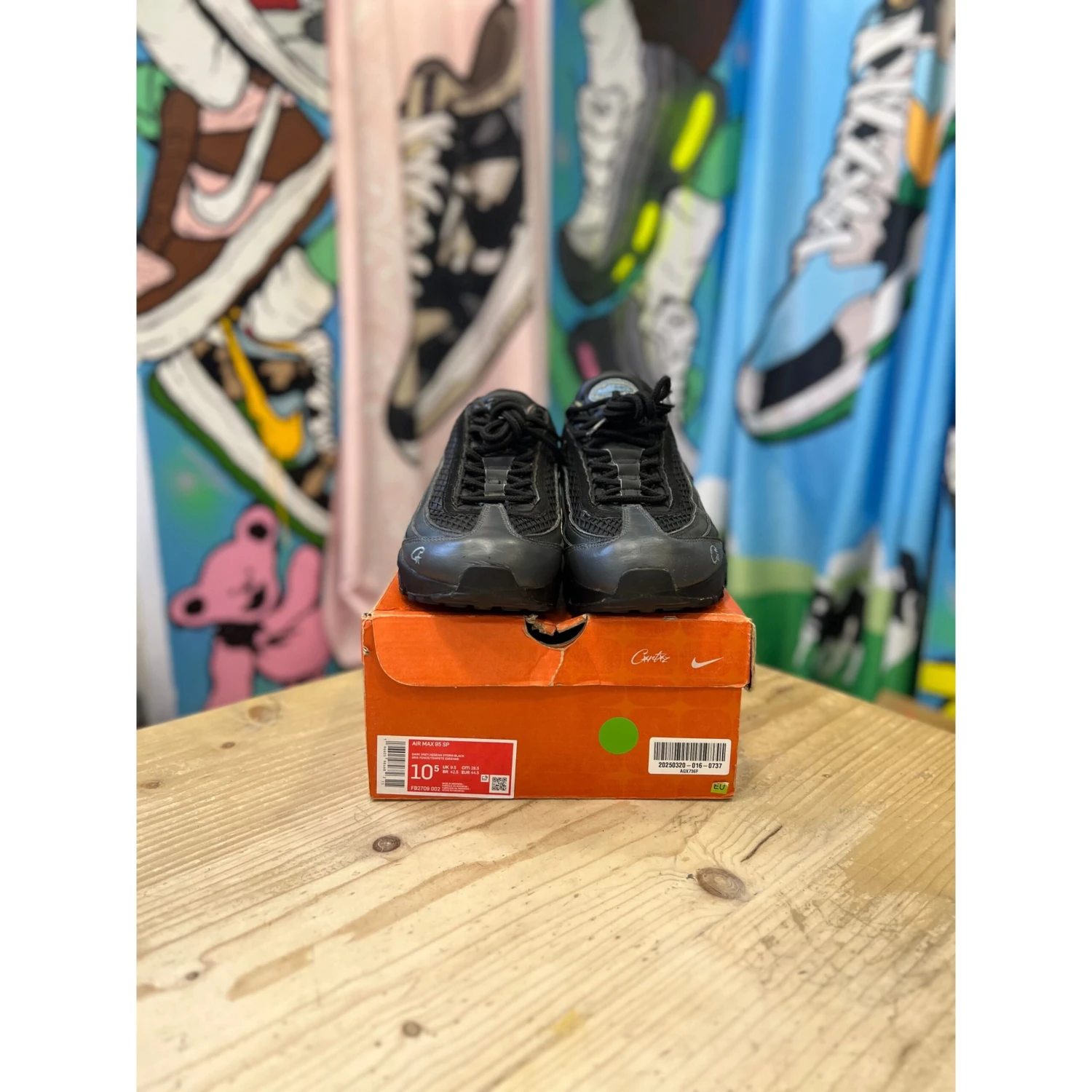 Nike Air Max 95 Corteiz Aegean Storm UK 9.5 - Image 2