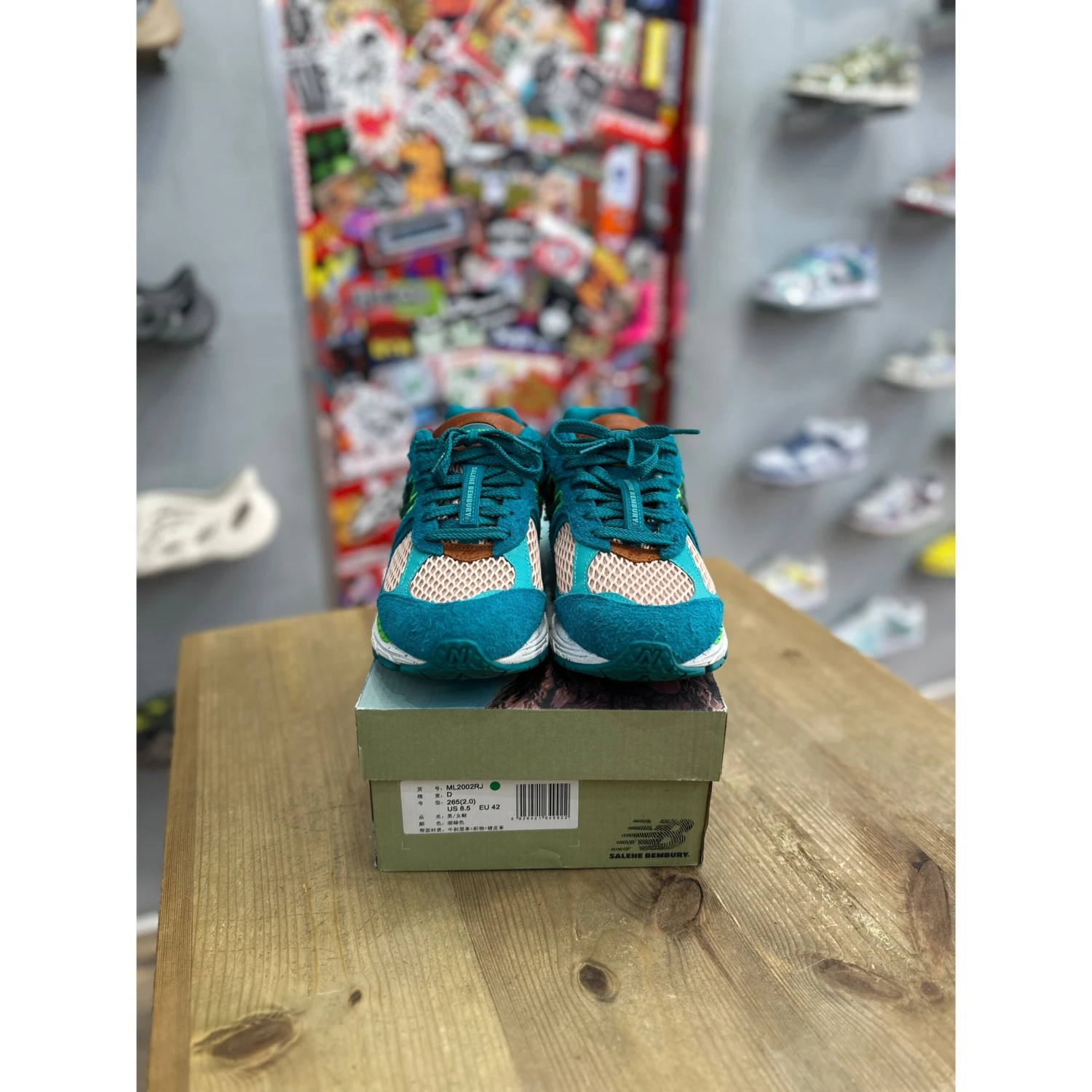 New Balance 2002R Salehe Bembury Water Be The GuideUK 8 - Image 2