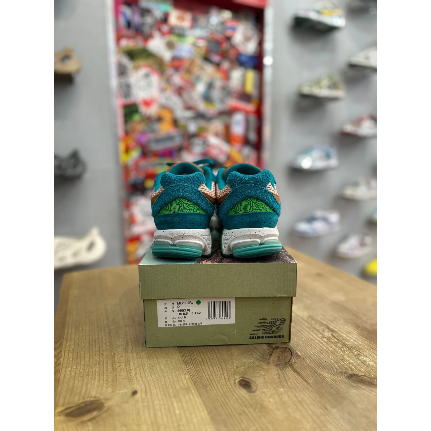 New Balance 2002R Salehe Bembury Water Be The GuideUK 8 - Image 3