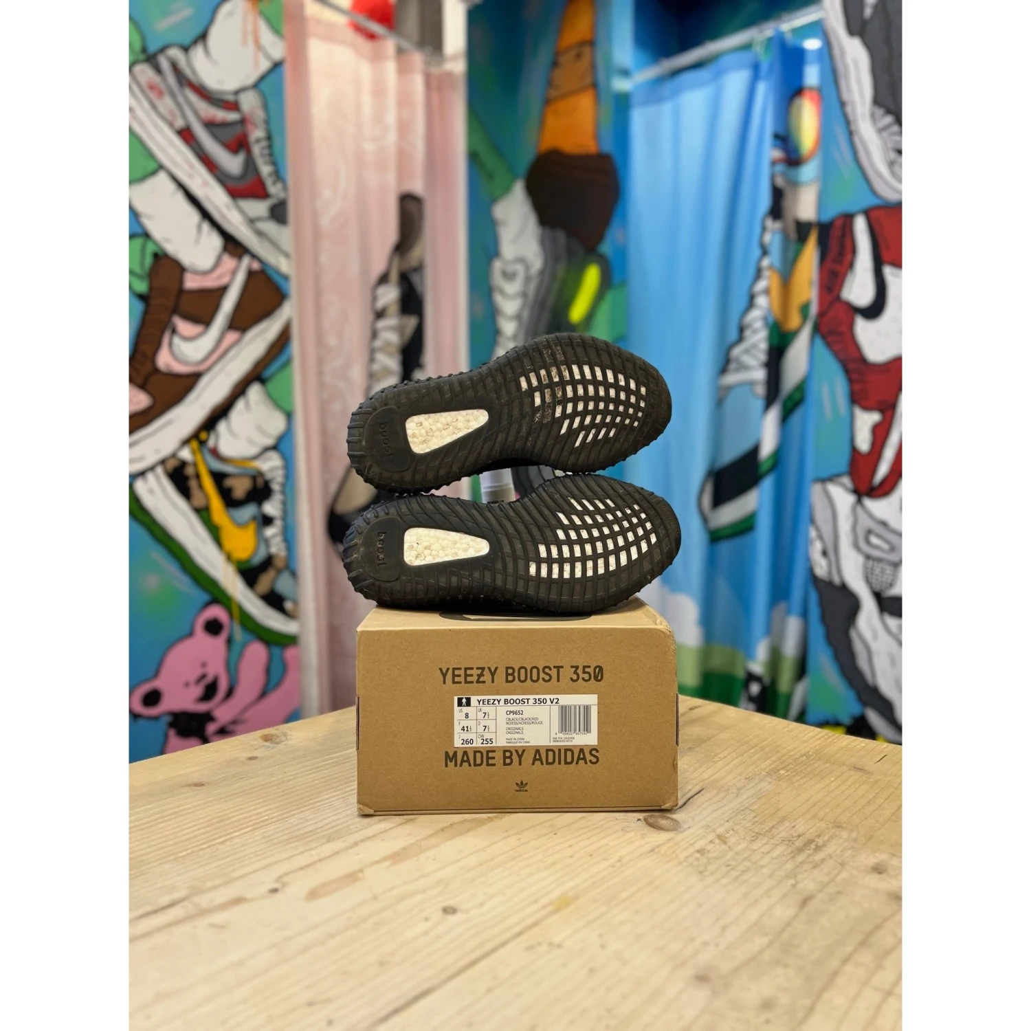 Yeezy 350 Bred UK 7.5 - Image 2