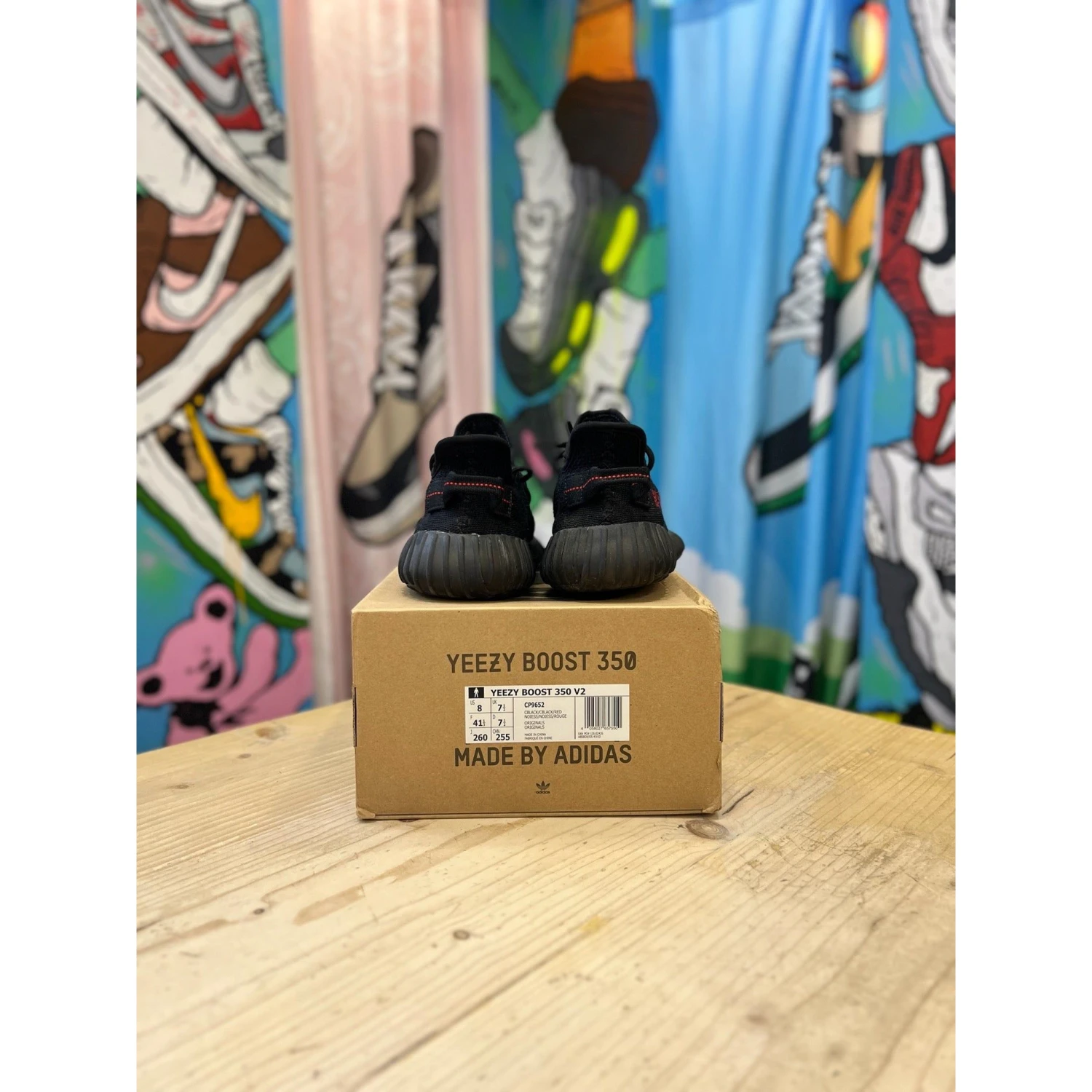 Yeezy 350 Bred UK 7.5 - Image 4