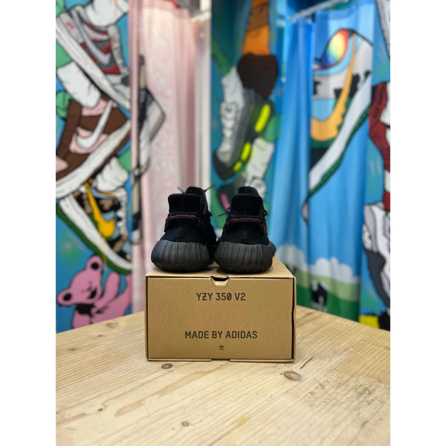 ADIDAS Yeezy 350 Bred UK10.5 - Image 4