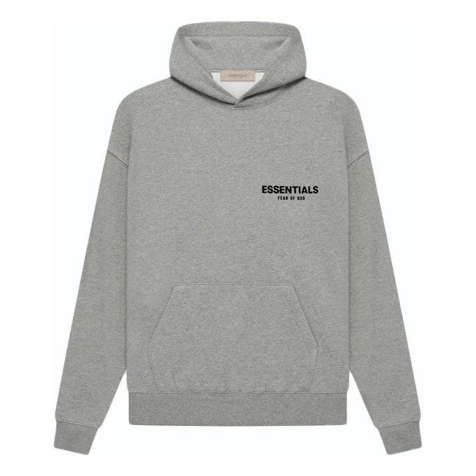Fear Of God Essentials Hoodie (SS22) Dark Oatmeal - Image 3