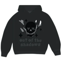 Broken Planet Market Out Of The Shadows Hoodie Soot Black