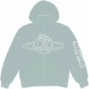 Broken Planet Market Outer Space Zip Up Hoodie Arctic