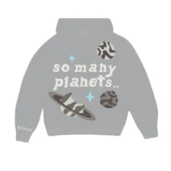 Broken Planet Market So Many Planets Hoodie Grey