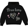 Broken Planet Market True Love Hoodie Midnight Black