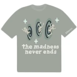 Broken Planet Market Madness Never Ends T-Shirt - Mineral