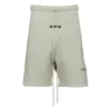 Fear Of God Essentials SSENSE Exclusive Fleece Sweatshorts Concrete