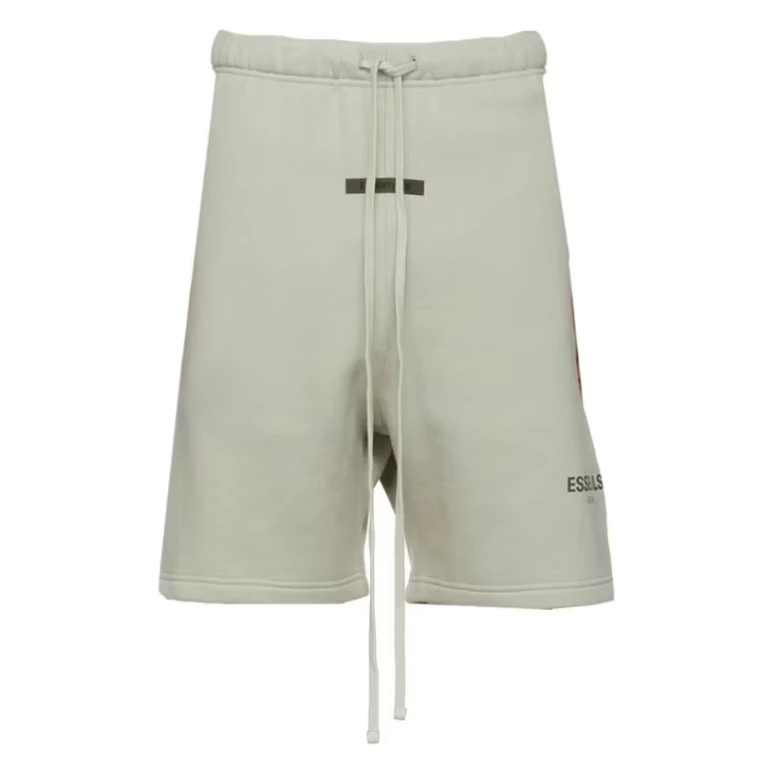 Fear Of God Essentials SSENSE Exclusive Fleece Sweatshorts Concrete
