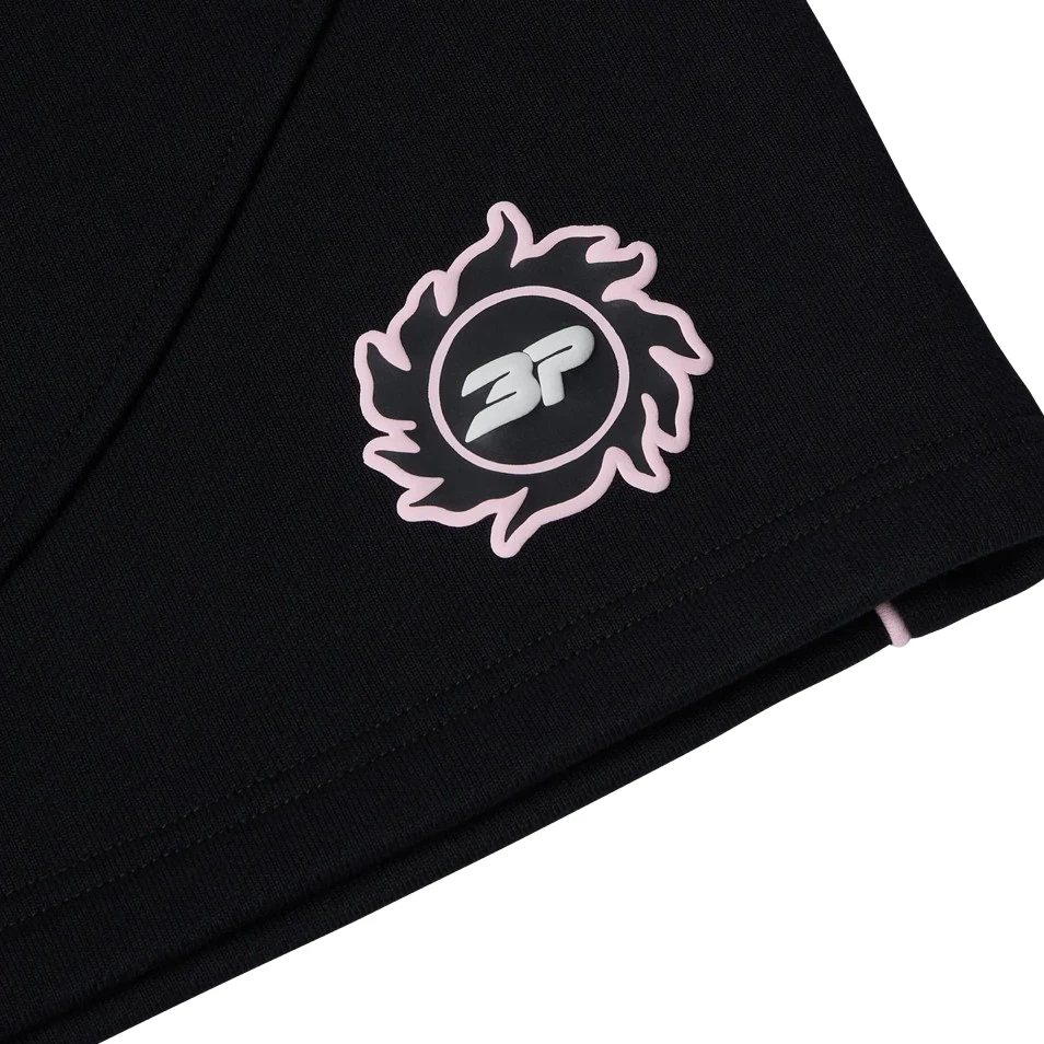 Broken Planet Market Performance Sweat Shorts Midnight Black - Image 3