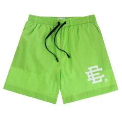 Eric Emanuel X Everest Isles EE Swim Trunk Neon Green/White