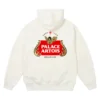 Palace X Stella Artois Hood White