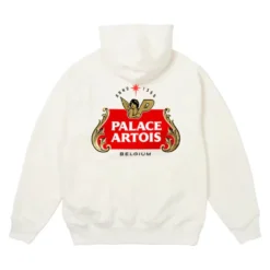Palace X Stella Artois Hood White