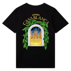 Casablanca Avenida T-Shirt Black
