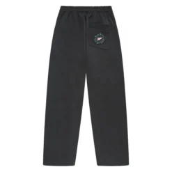 Broken Planet Market Stargazing Wide-Leg Sweatpants Soot Black