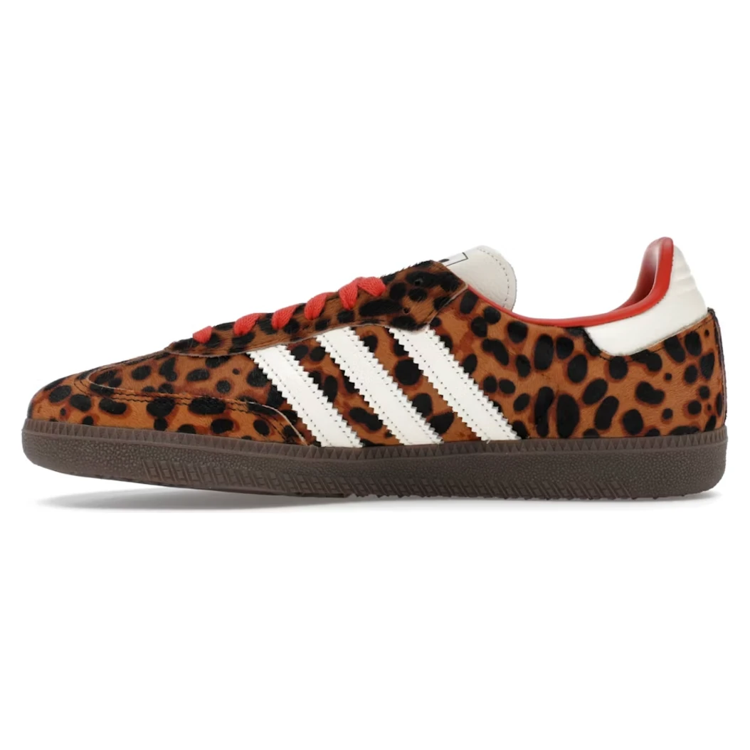 Adidas Samba OG Preloved Red Leopard (Women's) - Image 3