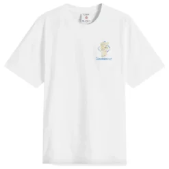 Casablanca Diamond Column T-Shirt White