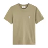 Ami Paris Ami De Coeur T-shirt Khaki