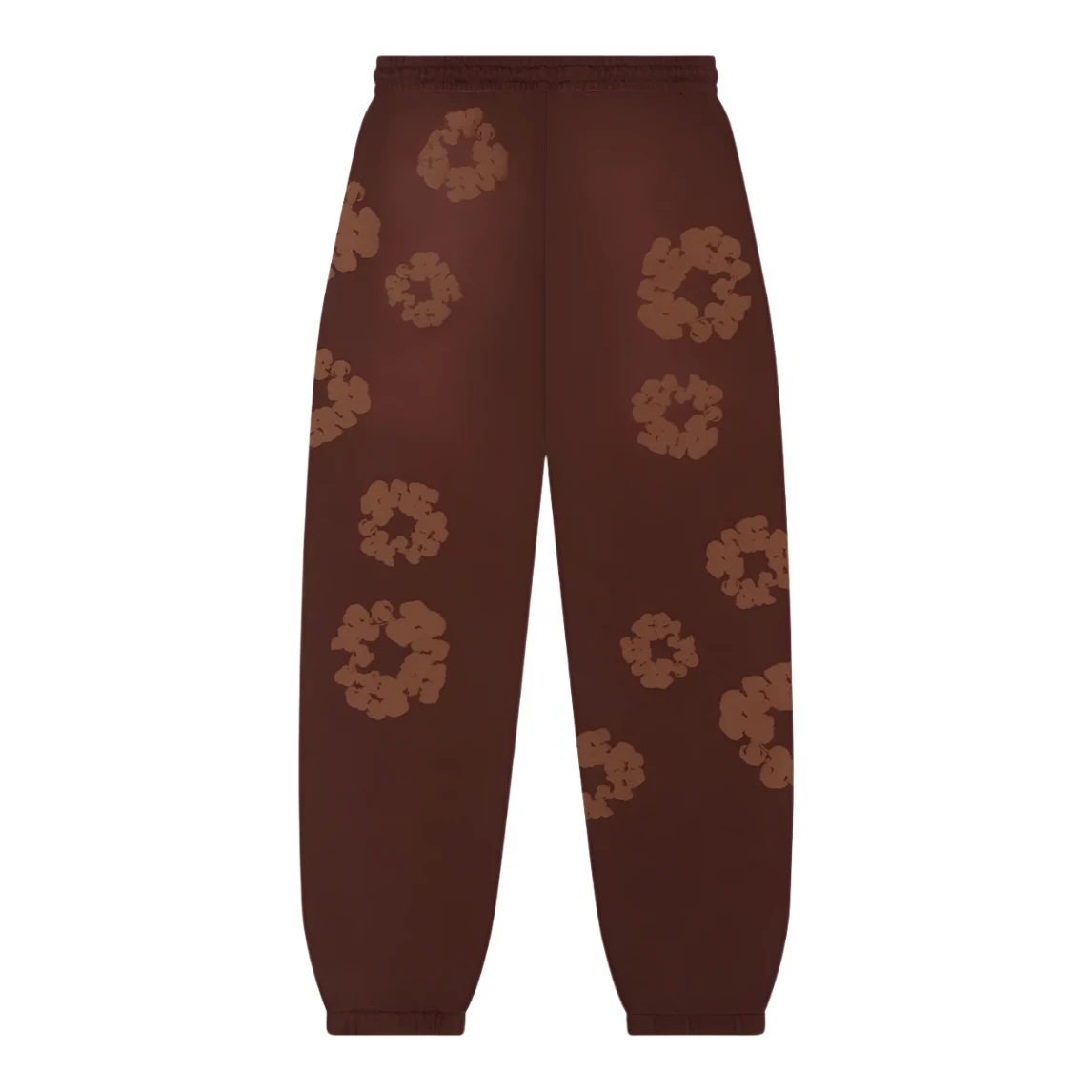 Denim Tears The Cotton Wreath Mono Sweatpants Brown - Image 2