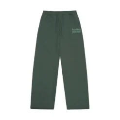Broken Planet Straight Leg Sweatpants Emerald Green