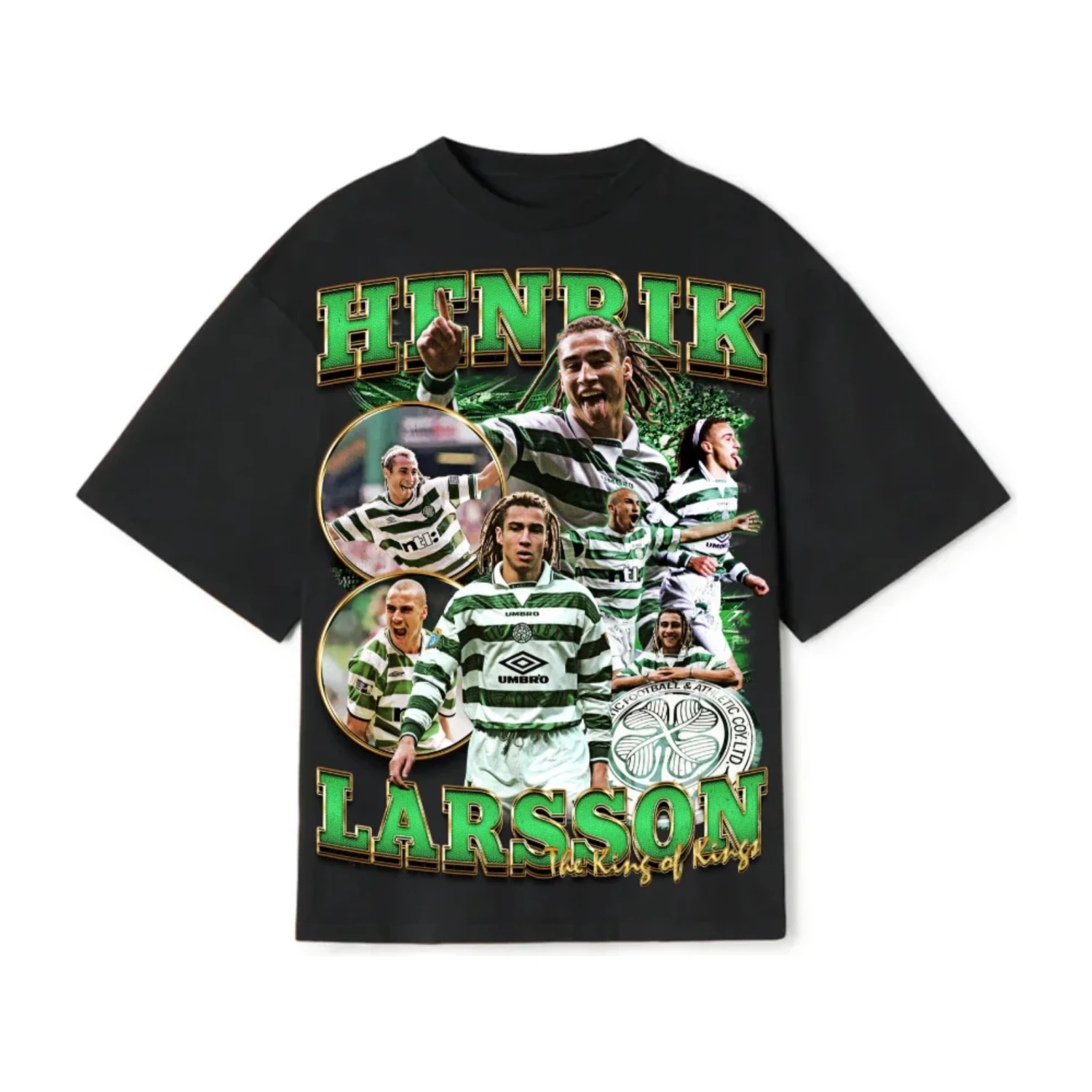 Stripteez Henrik Larsson Tee Black