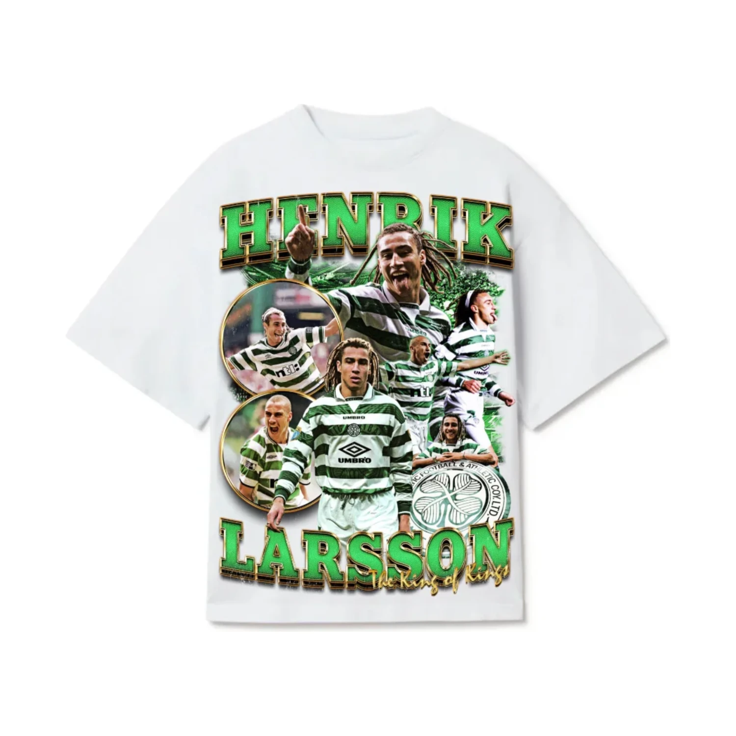 Stripteez Henrik Larsson Tee White