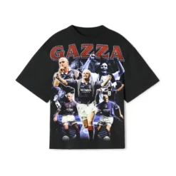 Stripteez Paul Gascoigne Gazza Tee Black