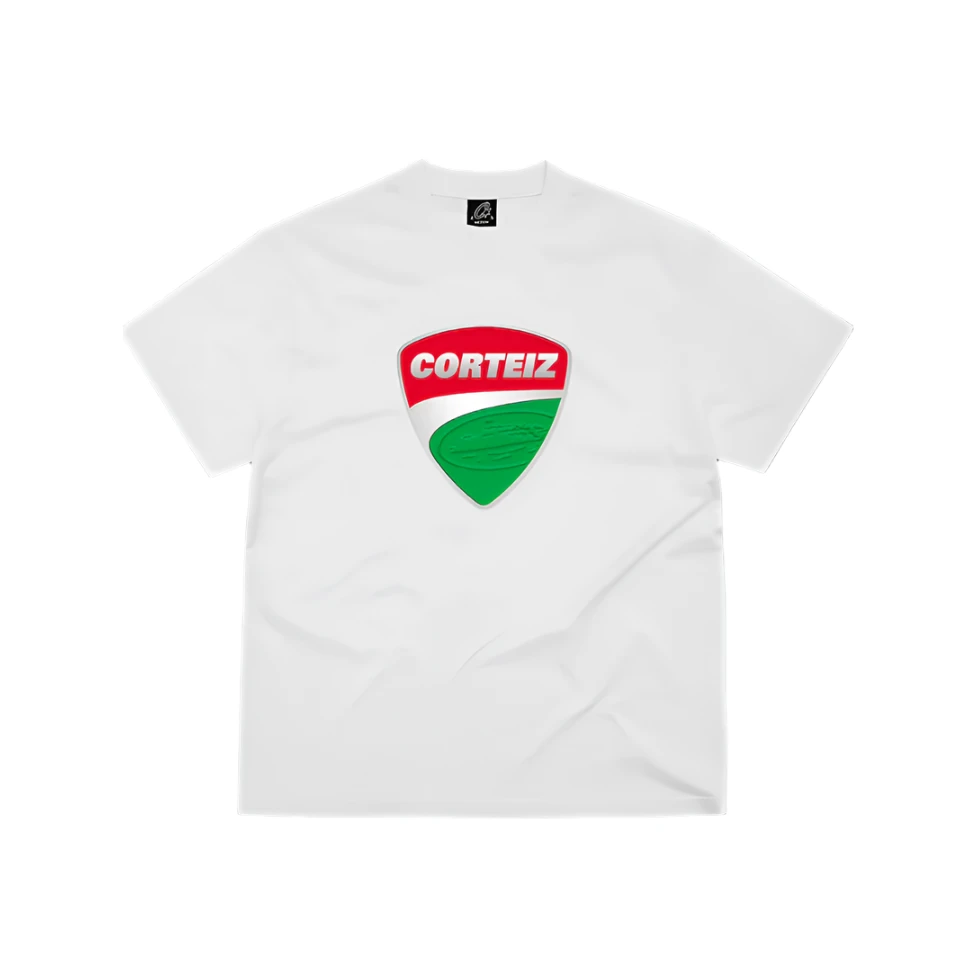 Corteiz Shield Tee White